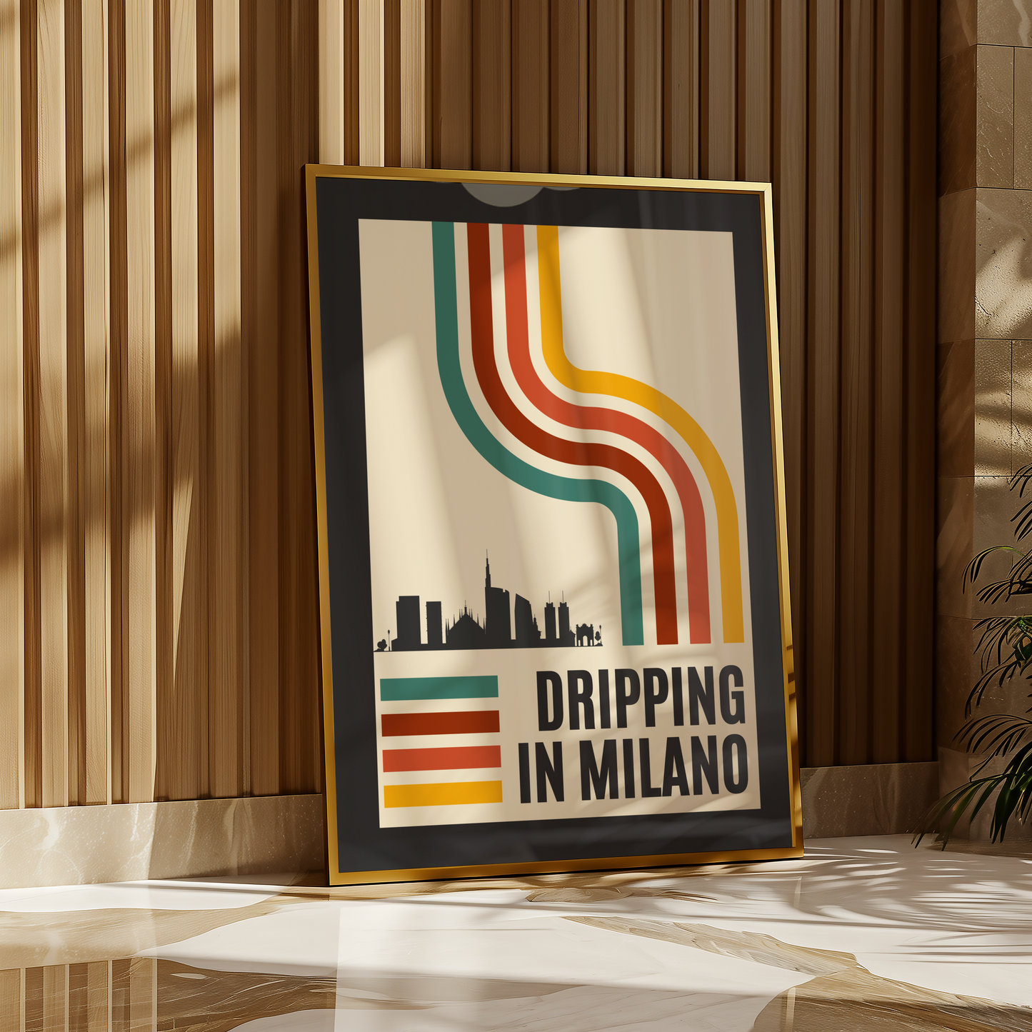 Poster Italiano - Dripping in Milano