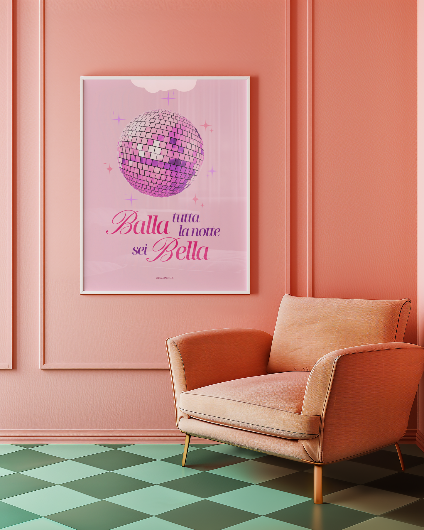 Poster Italiano - Balla Bella
