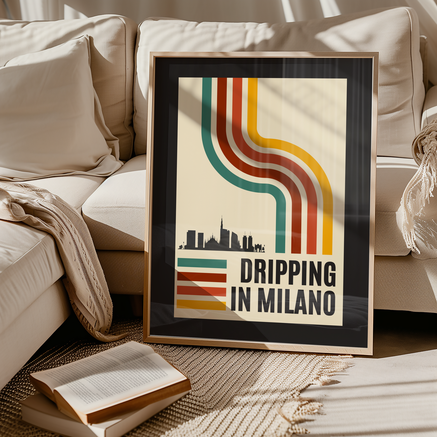 Poster Italiano - Dripping in Milano