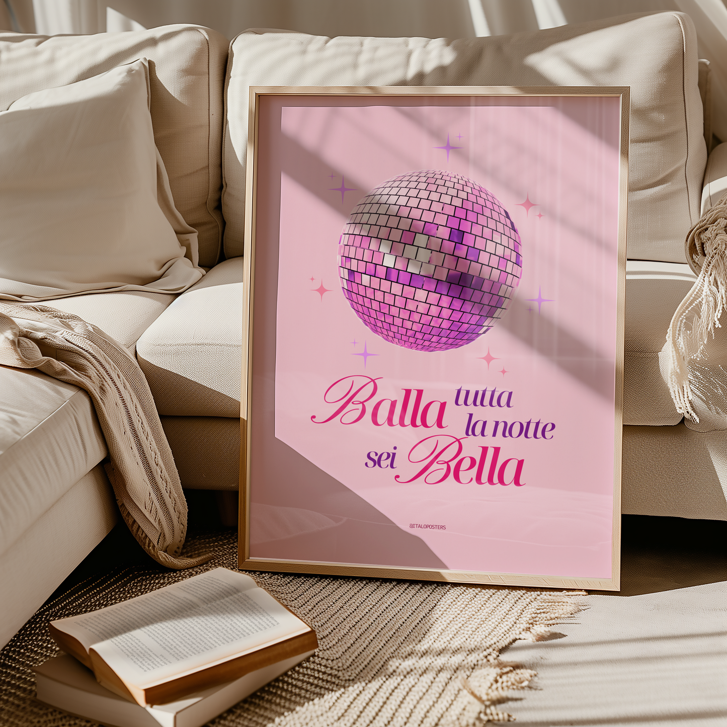 Poster Italiano - Balla Bella
