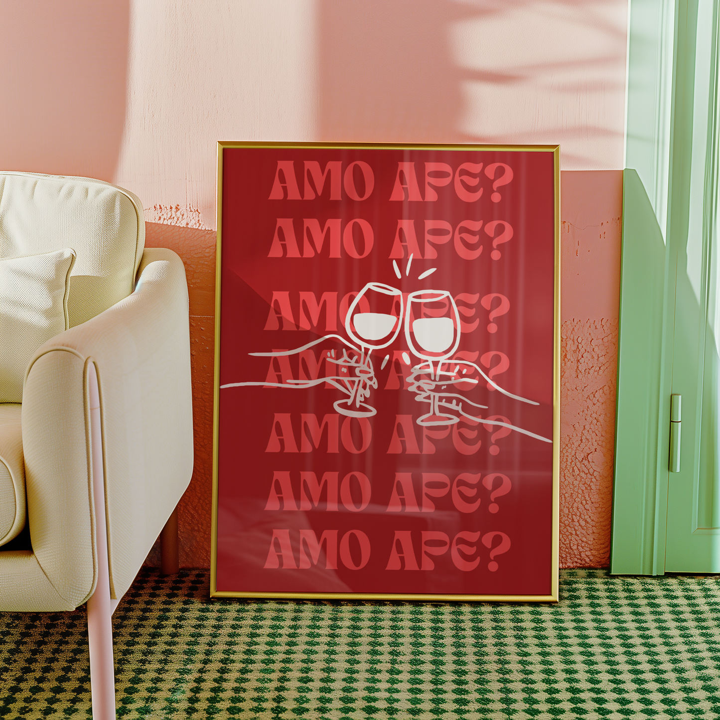 Poster Italiano - Amo, Ape?