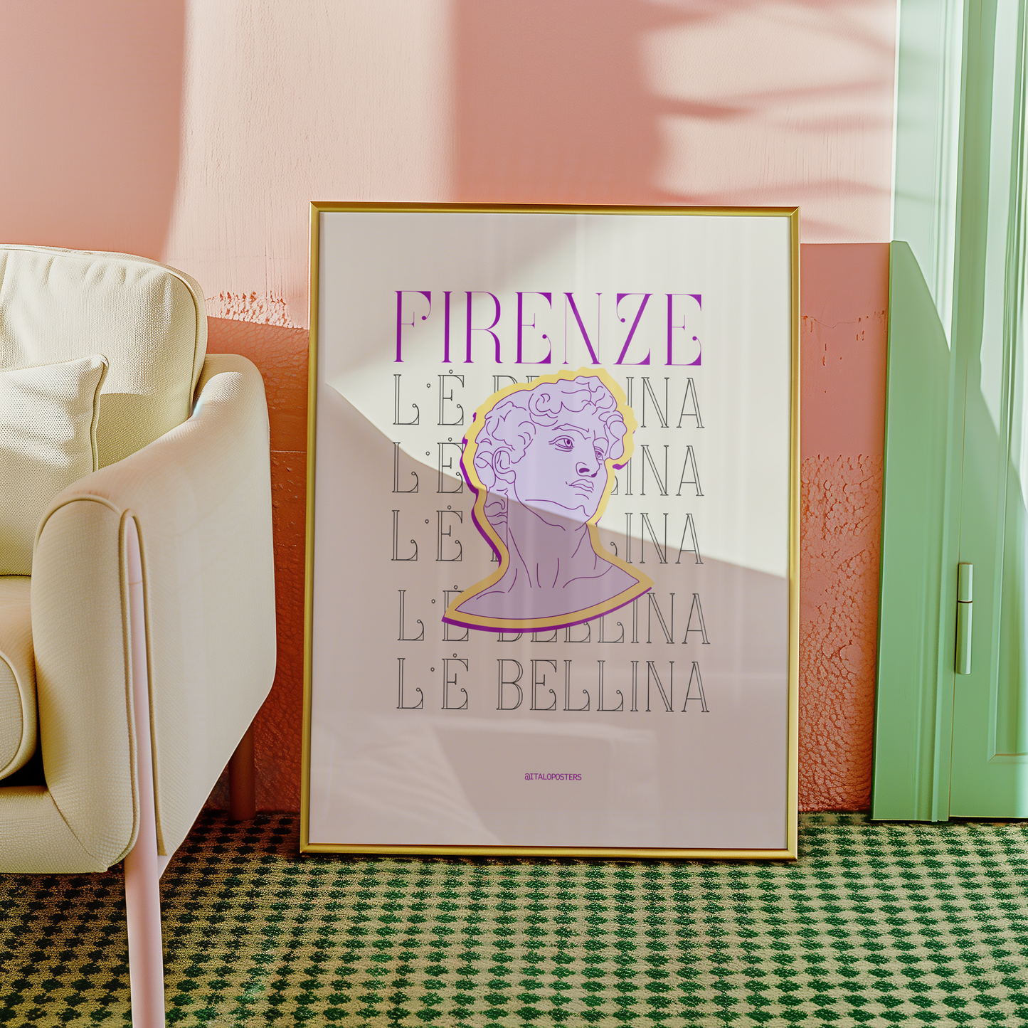 Poster Firenze - L'È Bellina