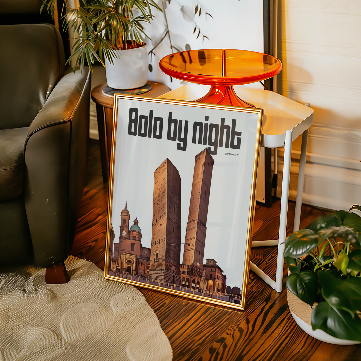 Poster Bologna - Bolo by Night