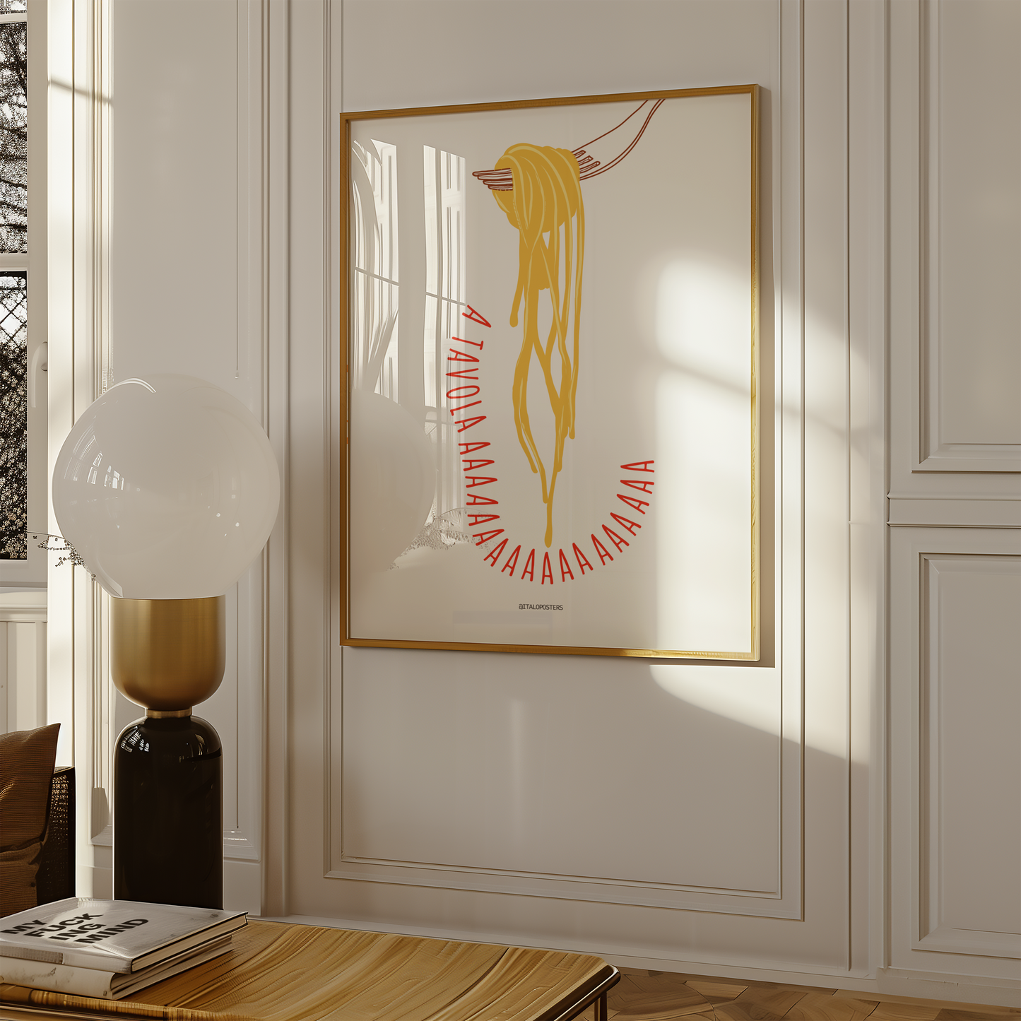 Italian Poster - A Tavola