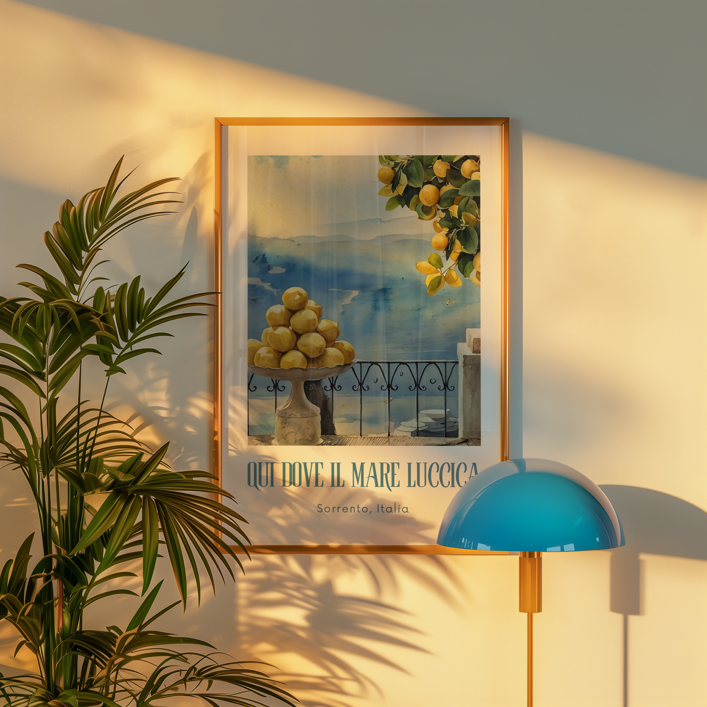 Poster Sorrento - Qui Dove il Mare Luccica