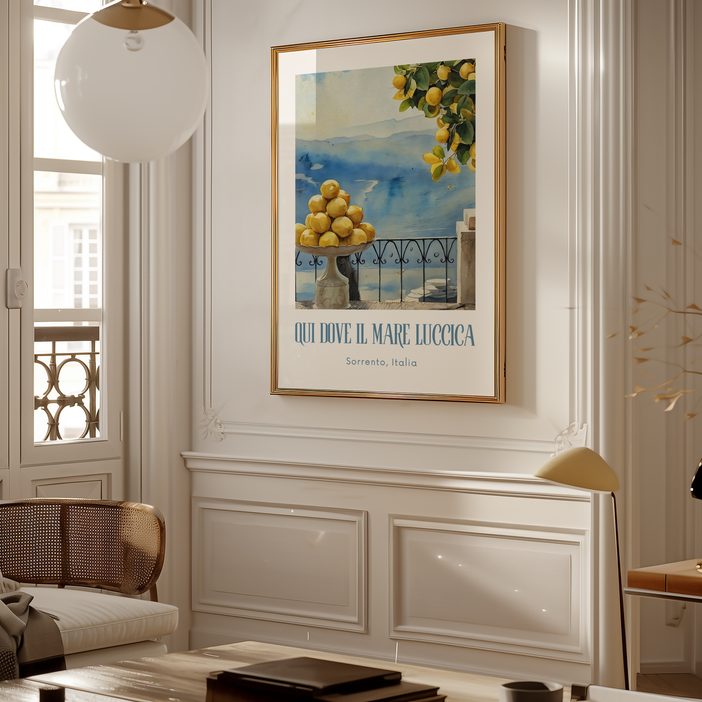 Poster Sorrento - Qui Dove il Mare Luccica
