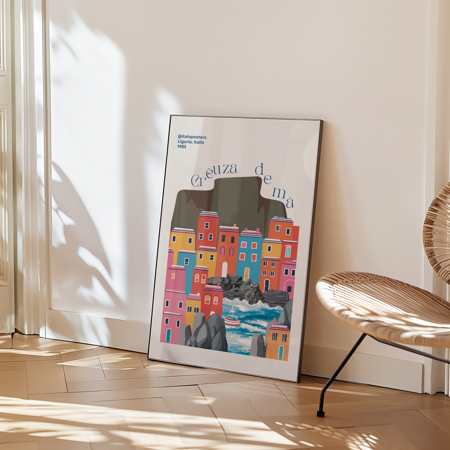 Poster Liguria - Crêuza de Mä