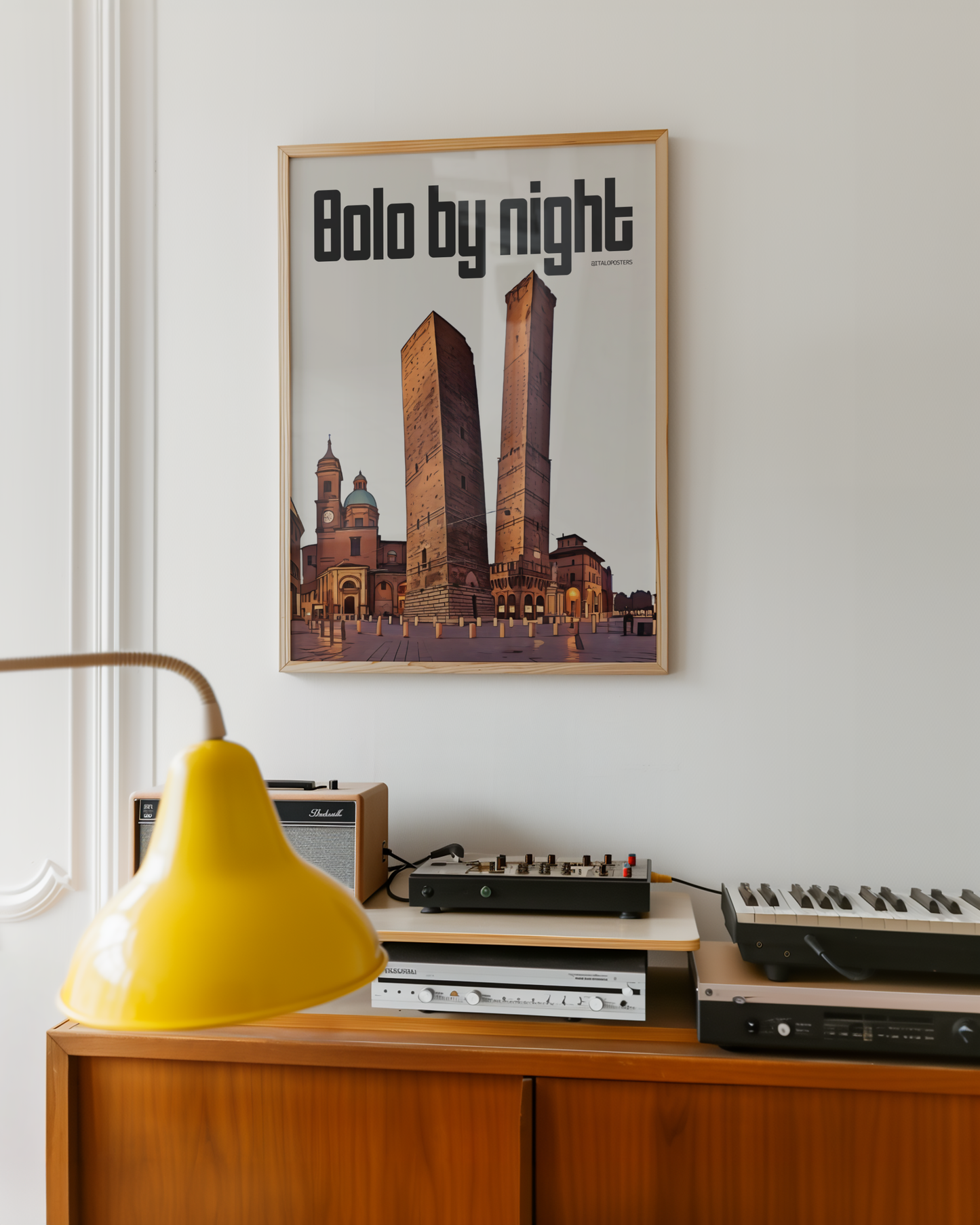 Poster Bologna - Bolo by Night