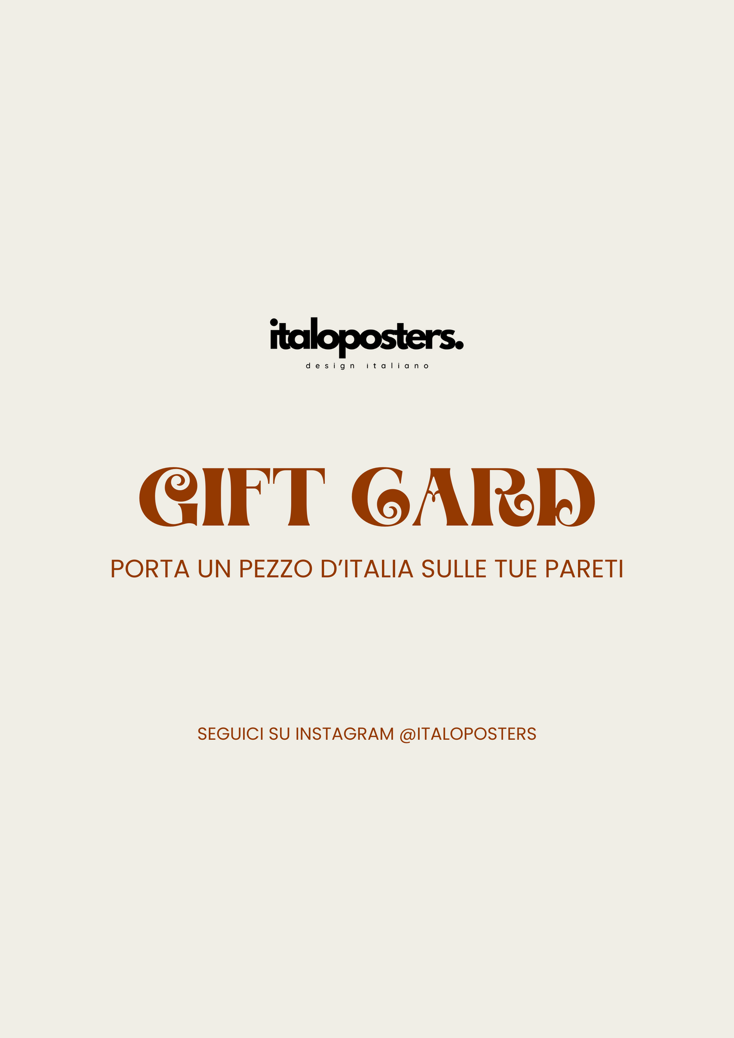 Regalo - Gift Card