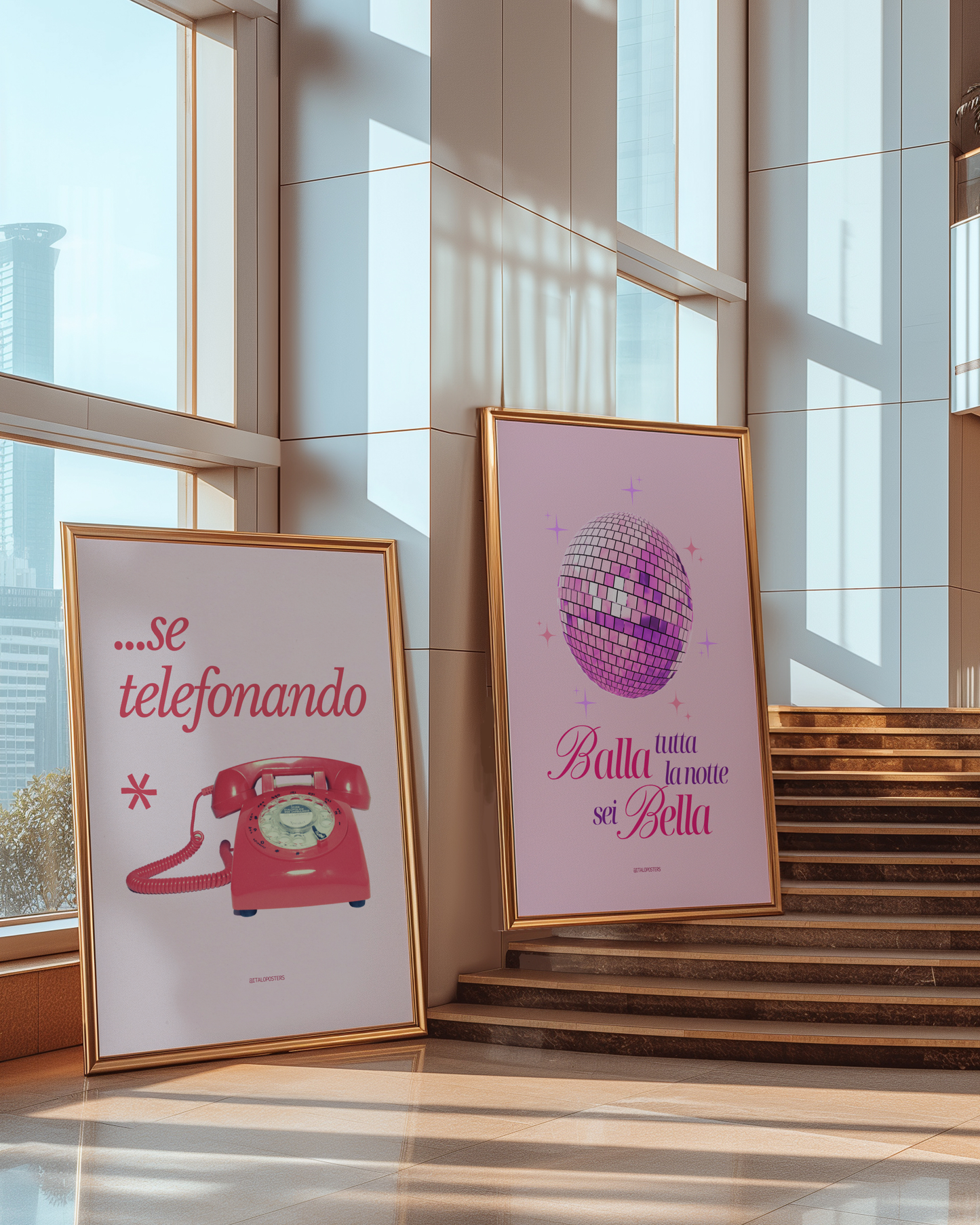 Italian Poster - Se Telefonando