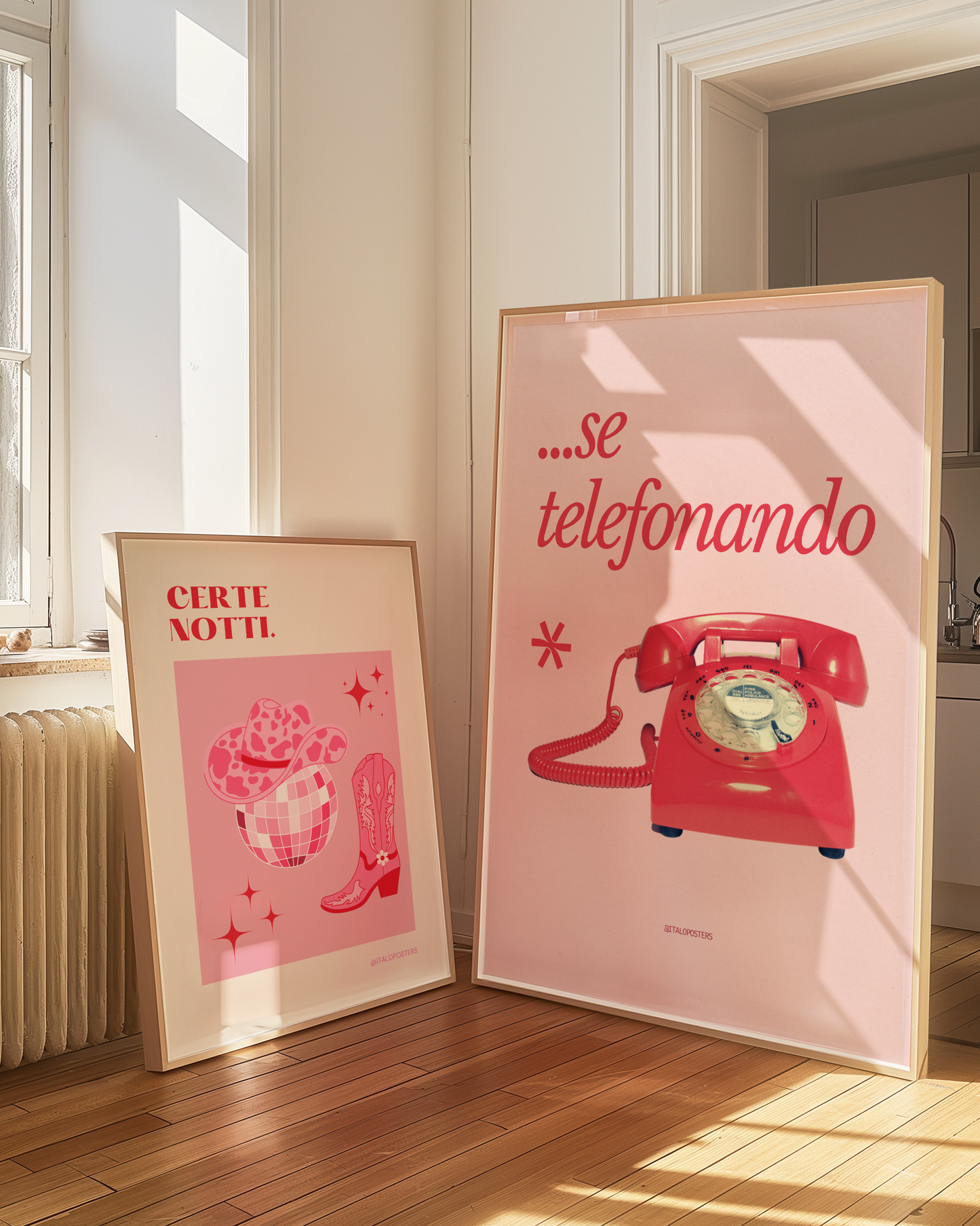 Italian Poster - Se Telefonando