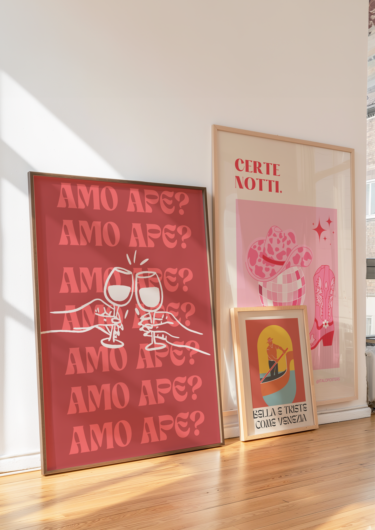 Poster Italiano - Amo, Ape?