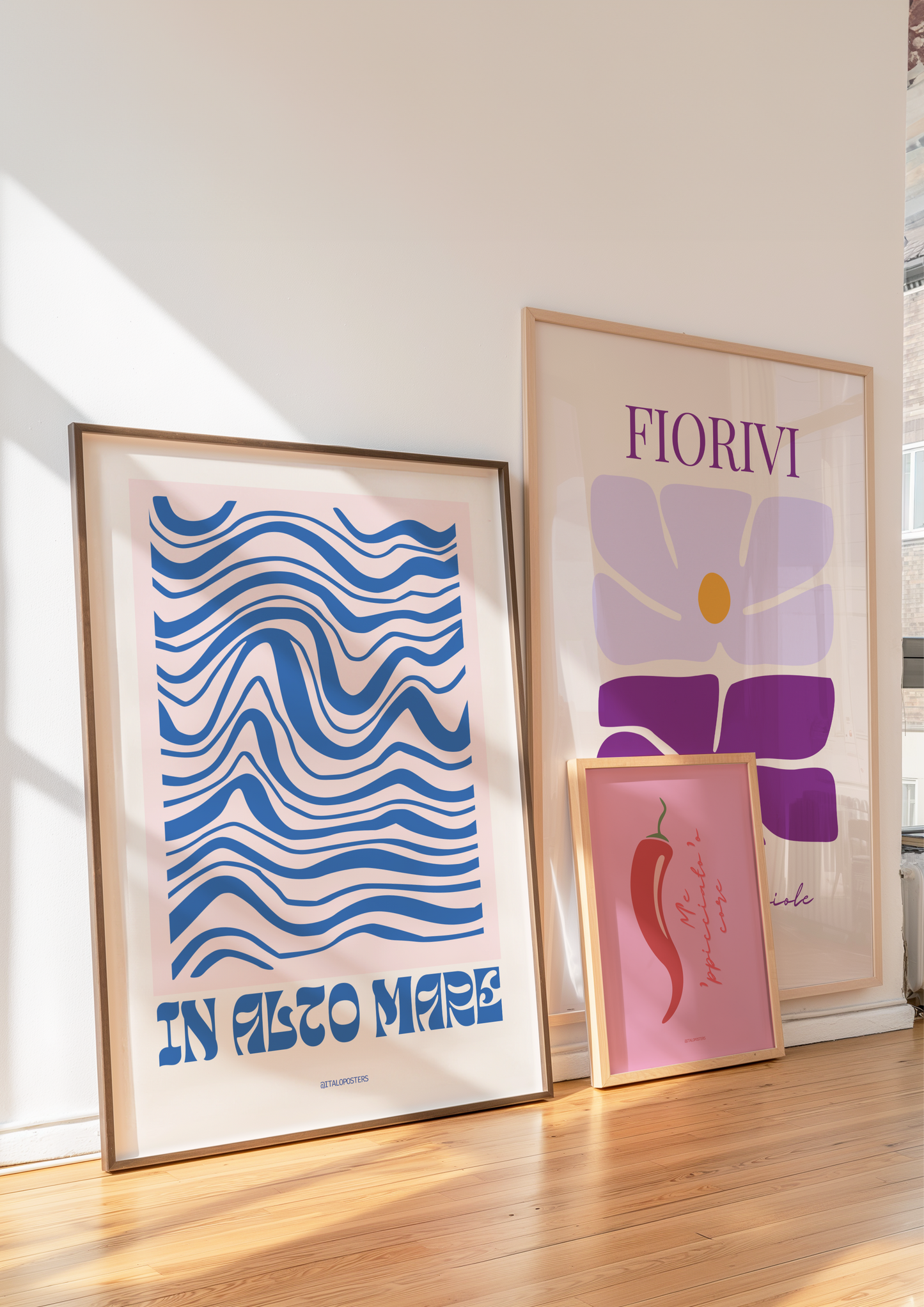 Poster Italiano - In Alto Mare