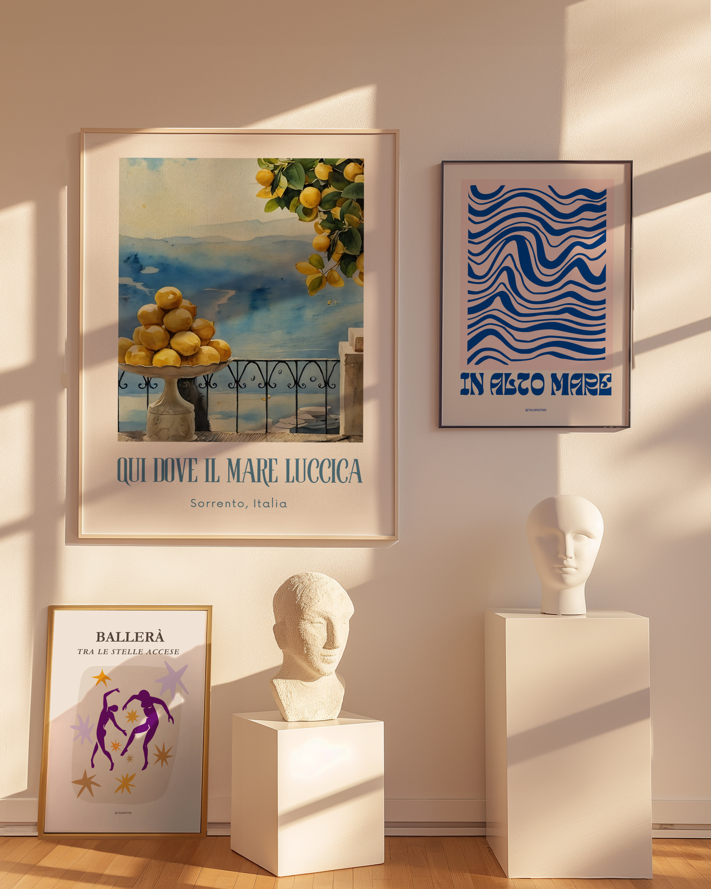 Poster Sorrento - Qui Dove il Mare Luccica